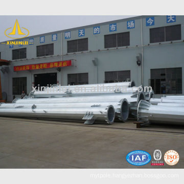 110kV Electrical Power Utility Steel Poles